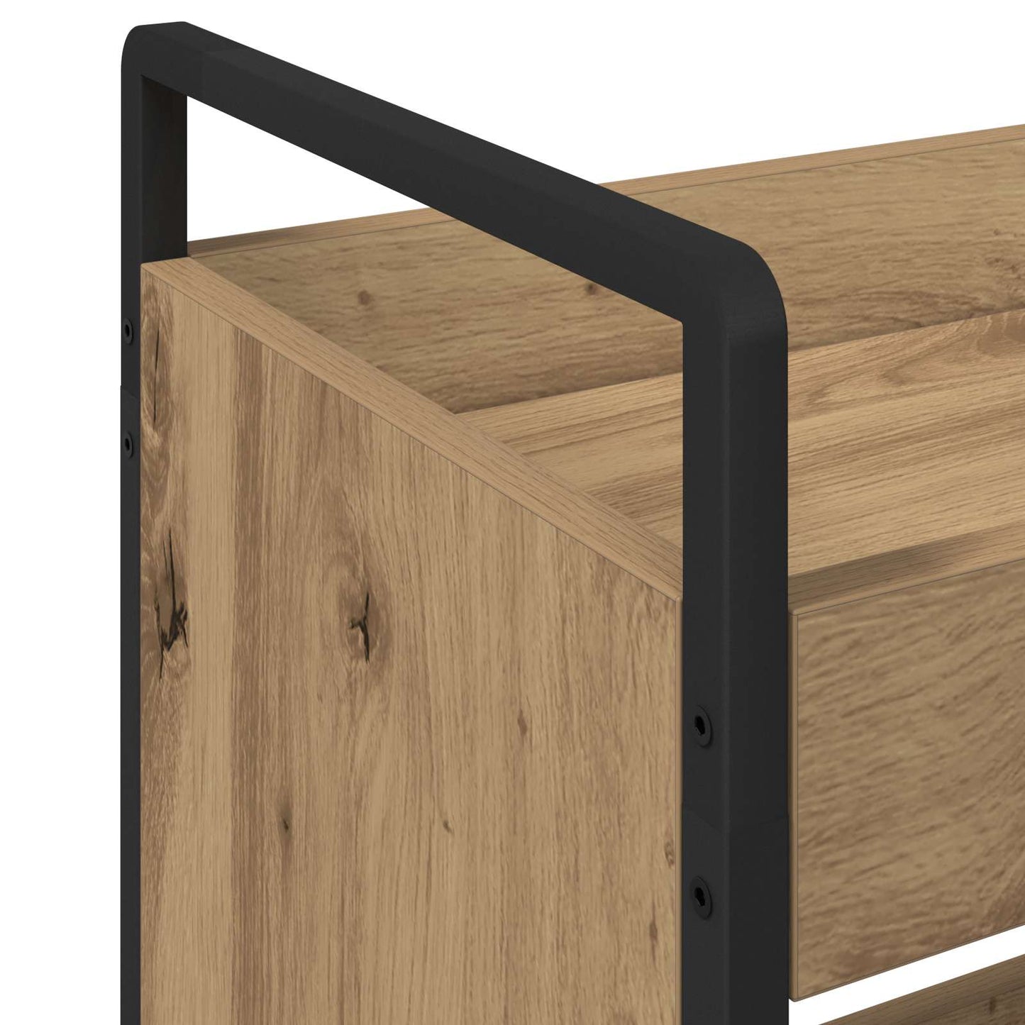 vidaXL Καρότσι Κουζίνας Artisan Oak 70 x 30 x 82 εκ Επεξεργασμένο Ξύλο