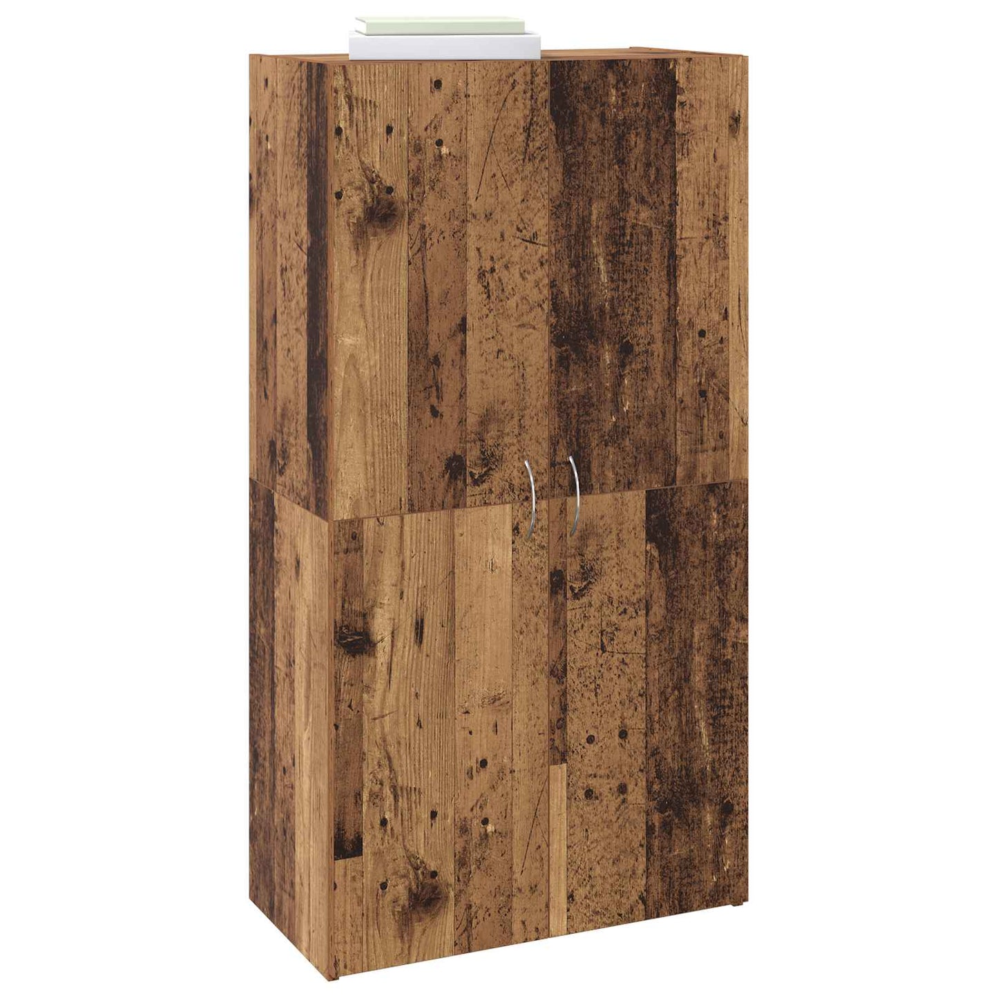 vidaXL Γραφείο Ντουλάπι Μαύρη Οξυά 60 x 32 x 115 cm Επεξεργασμένο ξύλο