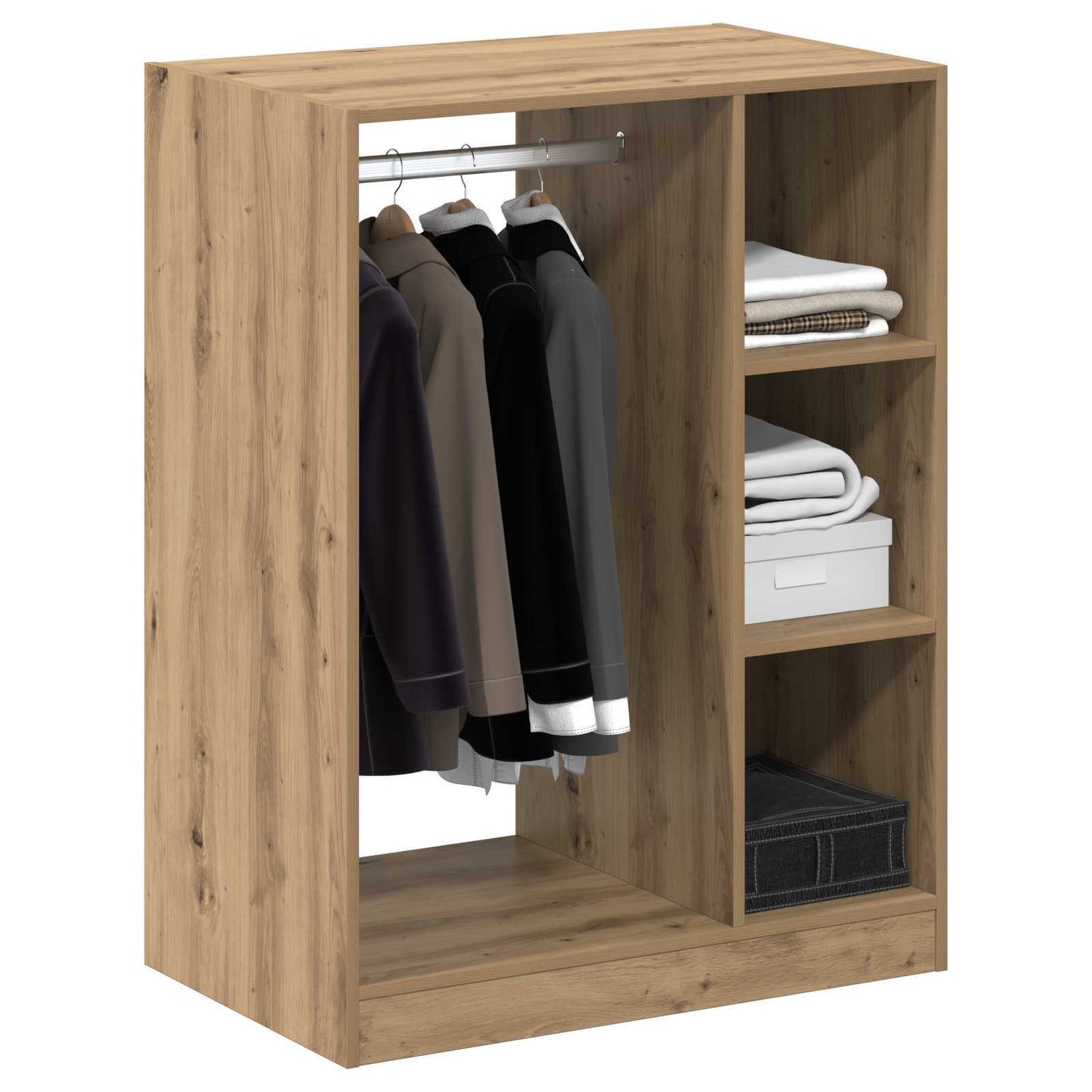 vidaXL Ντουλάπι Artisan Oak 77 x 48 x 102 cm