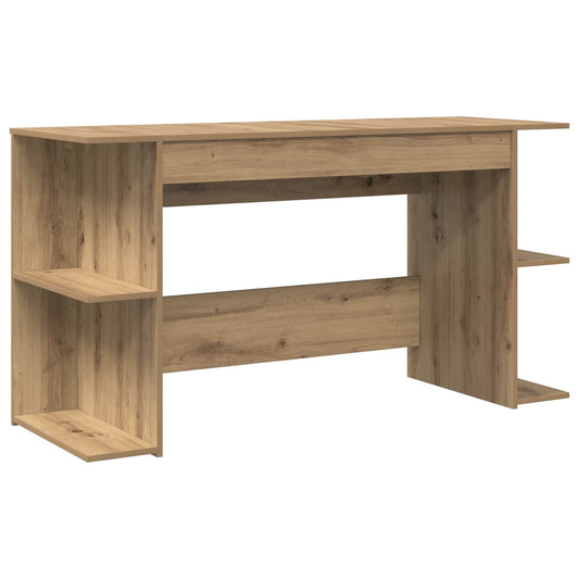 vidaXL Γραφείο artisan δρυς Επεξεργασμένο ξύλο 140 x 50 x 75 εκ.