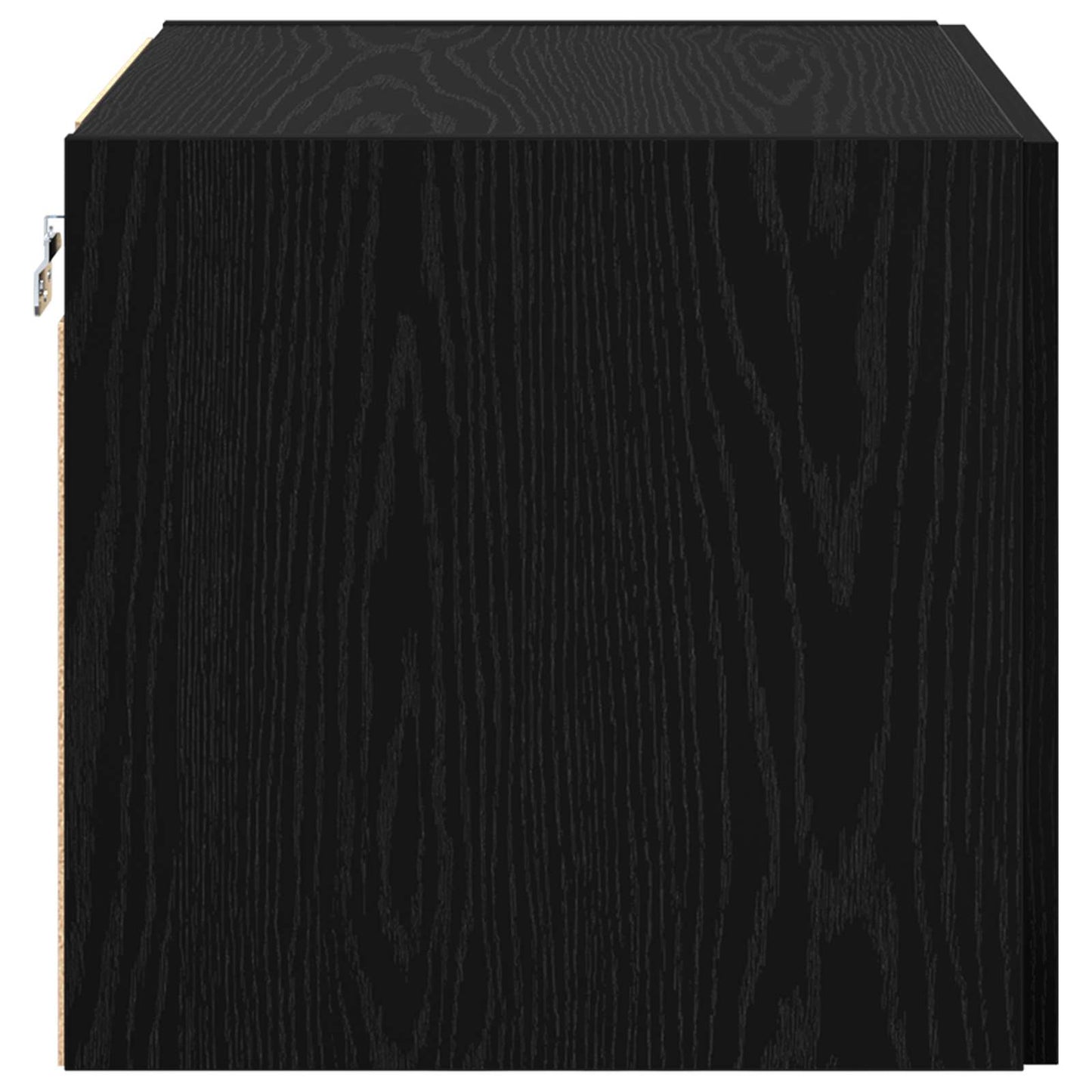 vidaXL Ντουλάπα Τοίχου Επιτοίχιο Μαύρη δρυς 50 x 42.5 x 40 εκ.