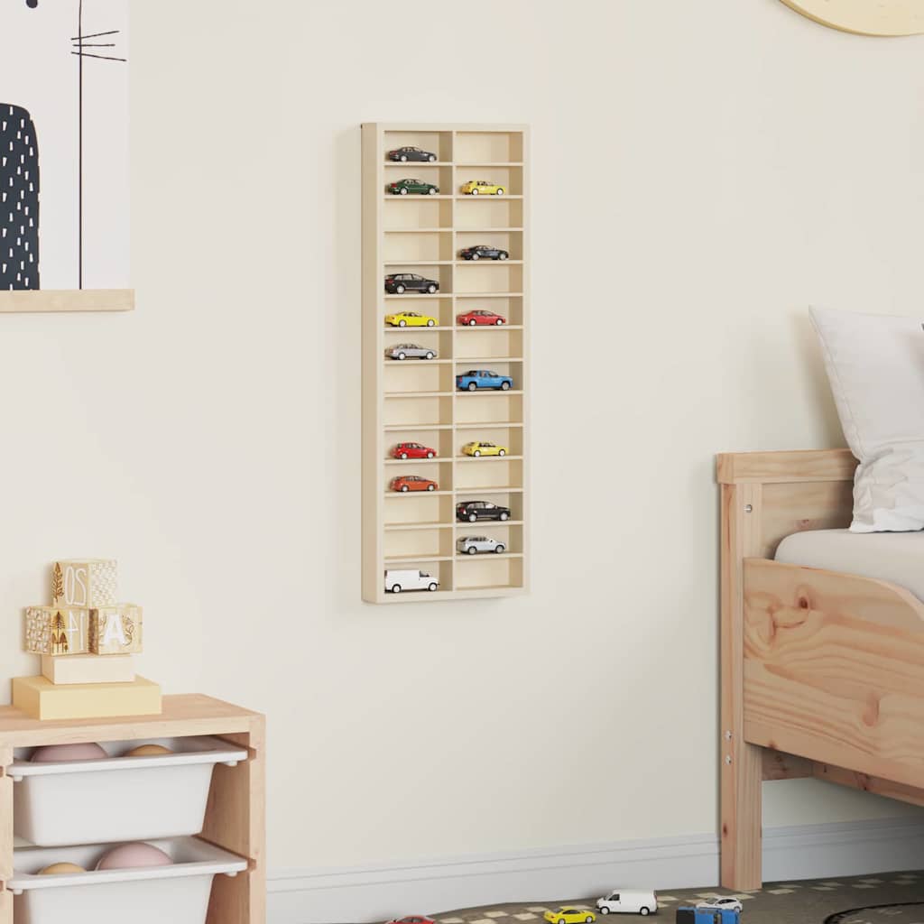 vidaXL Θήκη Επίδειξης Καφέ 21 x 4.5 x 59 εκ. Επεξεργασμένο ξύλο