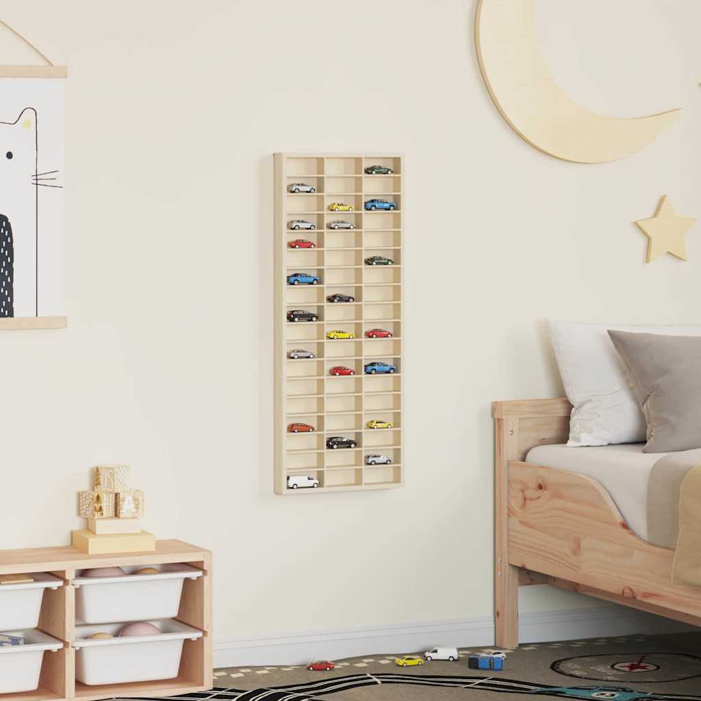 vidaXL Θήκη Επίδειξης Καφέ 30 x 4.5 x 75 εκ Επεξεργασμένο ξύλο