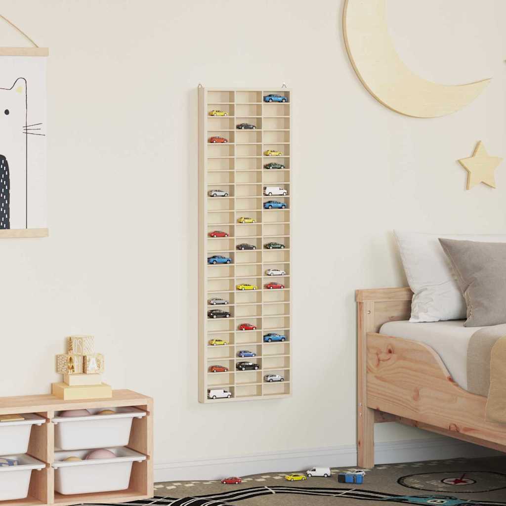 vidaXL Θήκη Επίδειξης Καφέ 30 x 4.5 x 96 cm Επεξεργασμένο ξύλο