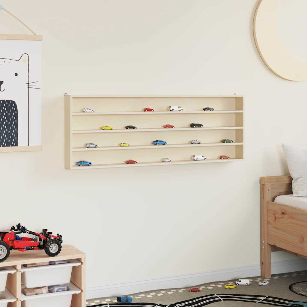 vidaXL Ξύλινη βιτρίνα συλλεκτών Καφέ 100 x 8.5 x 36 εκ. Κόντρα πλακέ