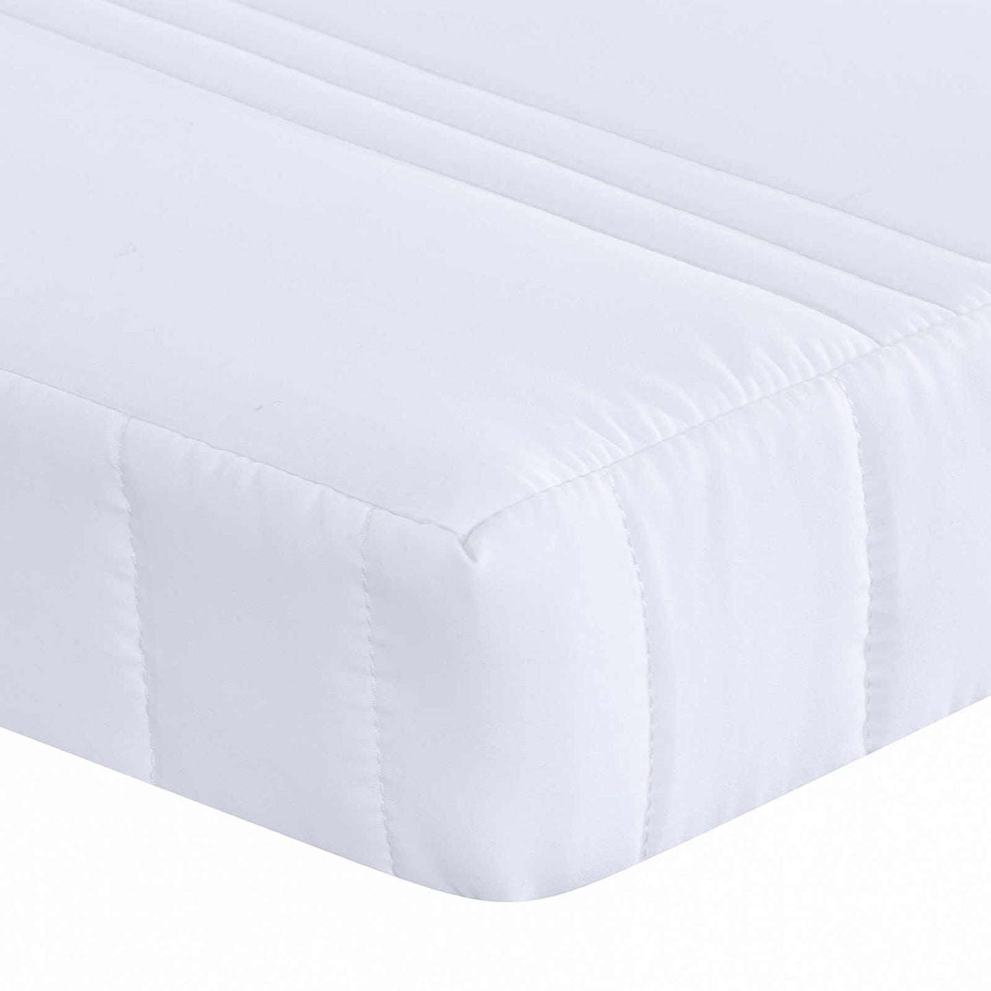 vidaXL Επεκτεινόμενο μαξιλάρι αφρού 80 x 200 cm Λευκό