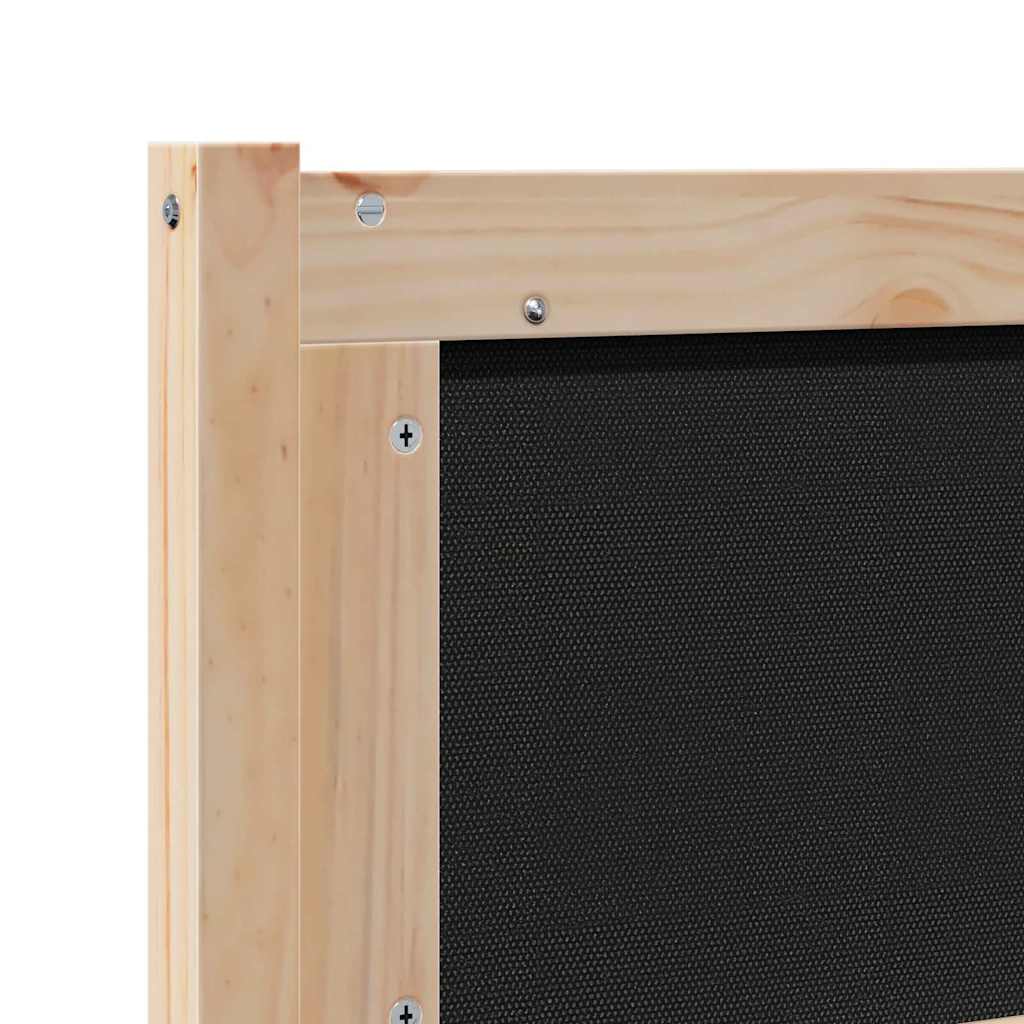 vidaXL Κεφαλάρι Άλλο Καφέ 180 cm Μασίφ ξύλο πεύκου