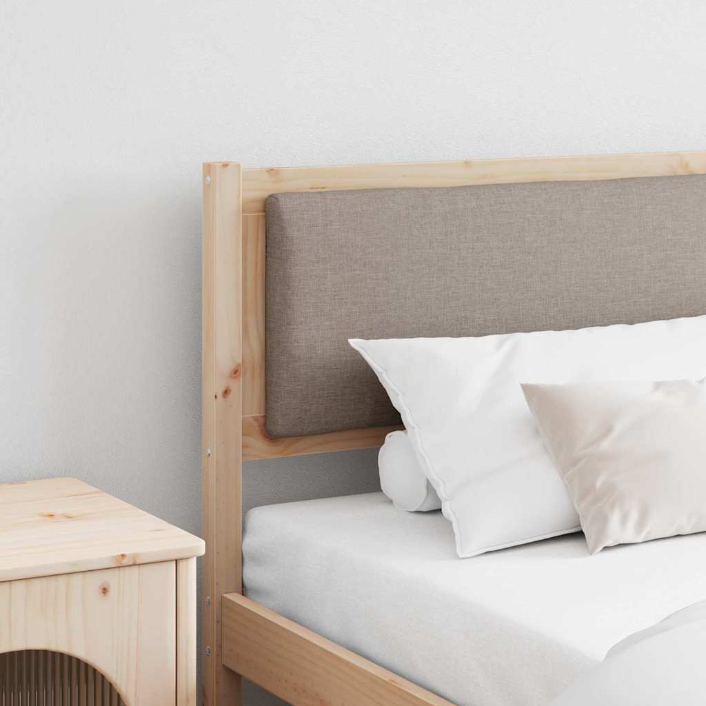 vidaXL Κεφαλάρι Άλλο Καφέ 180 cm Μασίφ ξύλο πεύκου