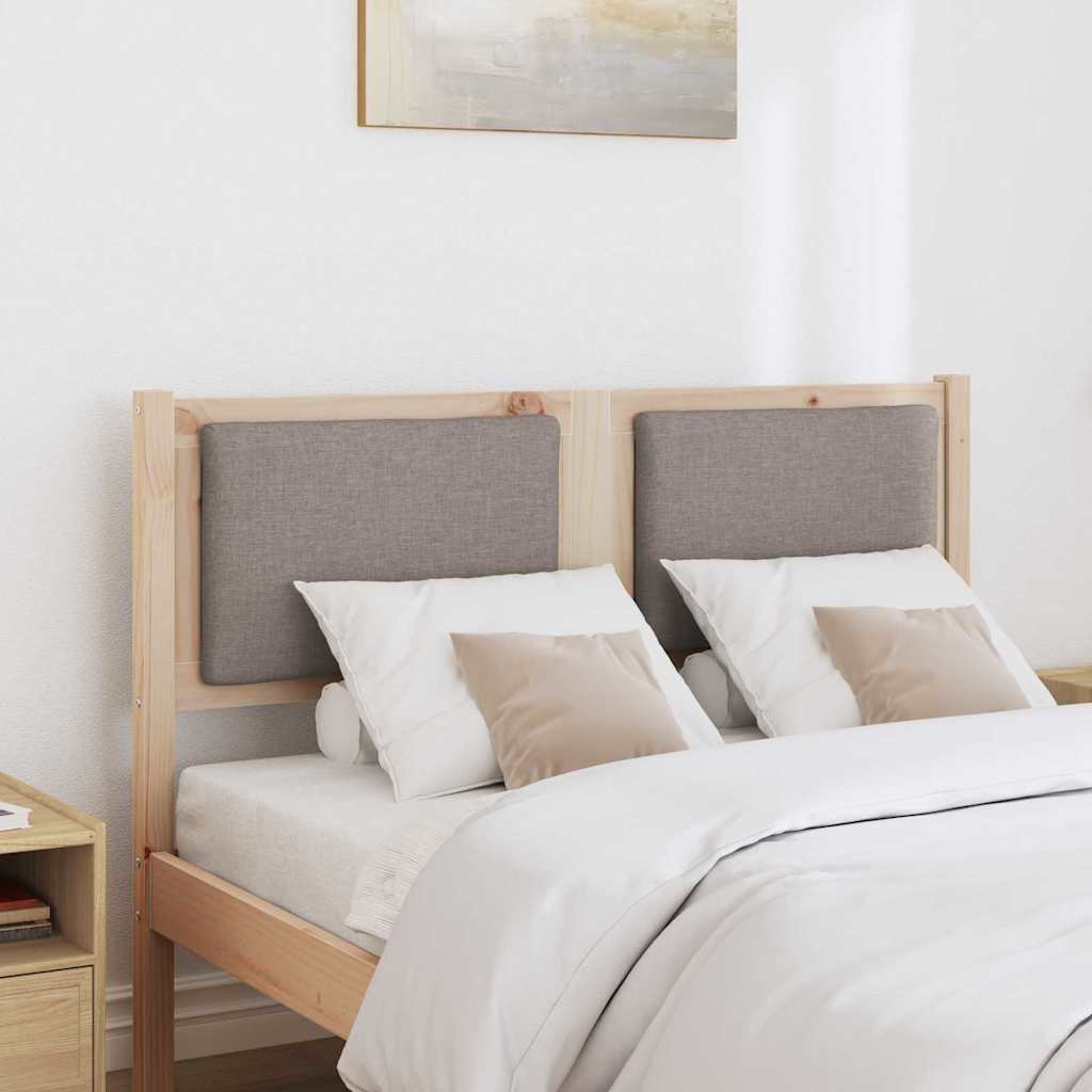 vidaXL Κεφαλάρι Άλλο Καφέ 135 cm Μασίφ ξύλο πεύκου