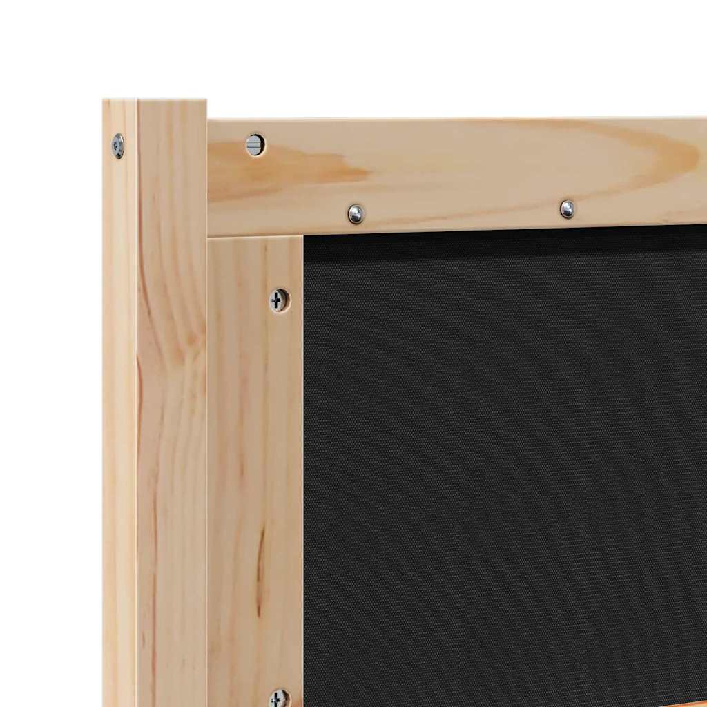 vidaXL Κεφαλάρι Άλλο Καφέ 120 cm Μασίφ ξύλο πεύκου