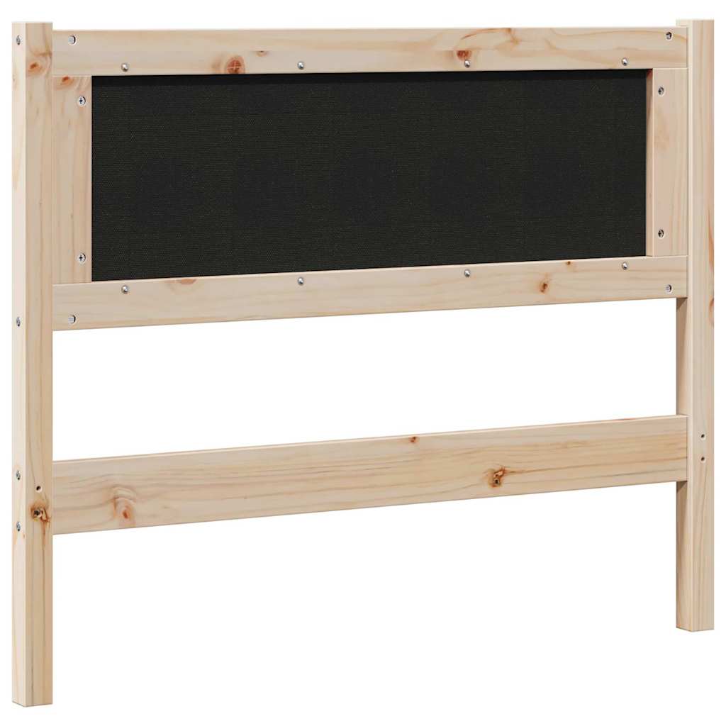 vidaXL Ταπετσαρισμένο κεφαλάρι με κεφαλάρι Ανοιχτό γκρι 100 cm