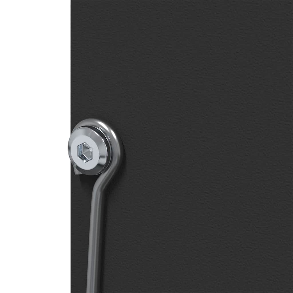 vidaXL Ταΐστρα Χαμστεριών Μαύρο 20 x 12,5 x 25 εκ.