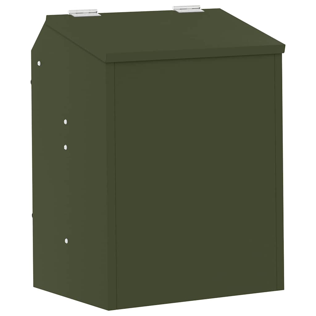 vidaXL Ταΐστρα Χαμστεριών Ελιά Πράσινη 64.5 x 25.5 x 45.5 εκ.