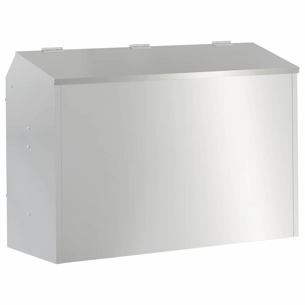 vidaXL Ταΐστρα Χαμστεριών Ασημί 64.5 x 25.5 x 45.5 εκ.