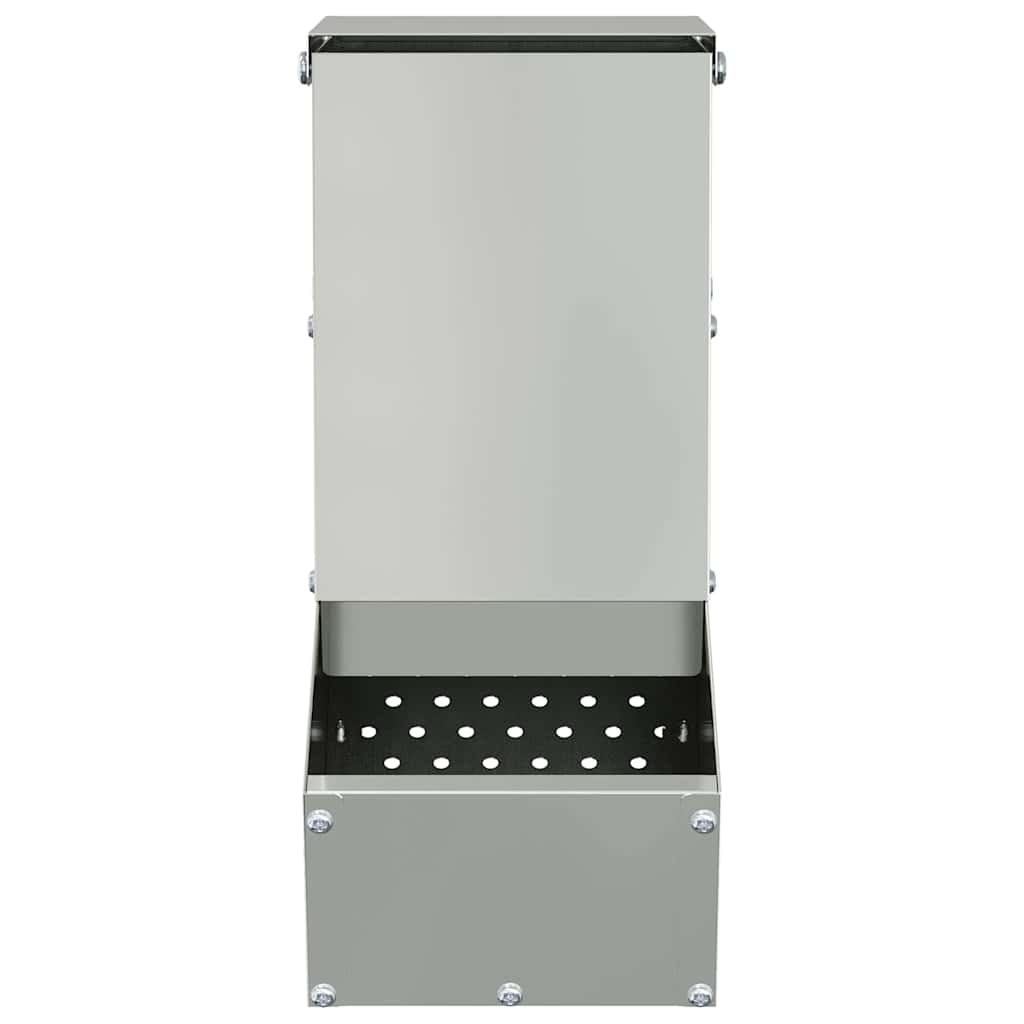 vidaXL Ταΐστρα Χαμστεριών Ασημί 12,5 x 26 x 28,5 εκ