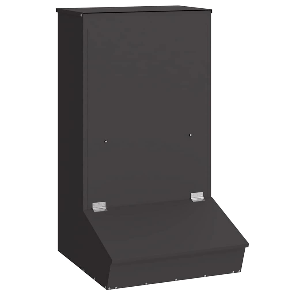 vidaXL Ταΐστρα Γουρουνιών Μαύρο 55 x 51 x 91,5 εκ.