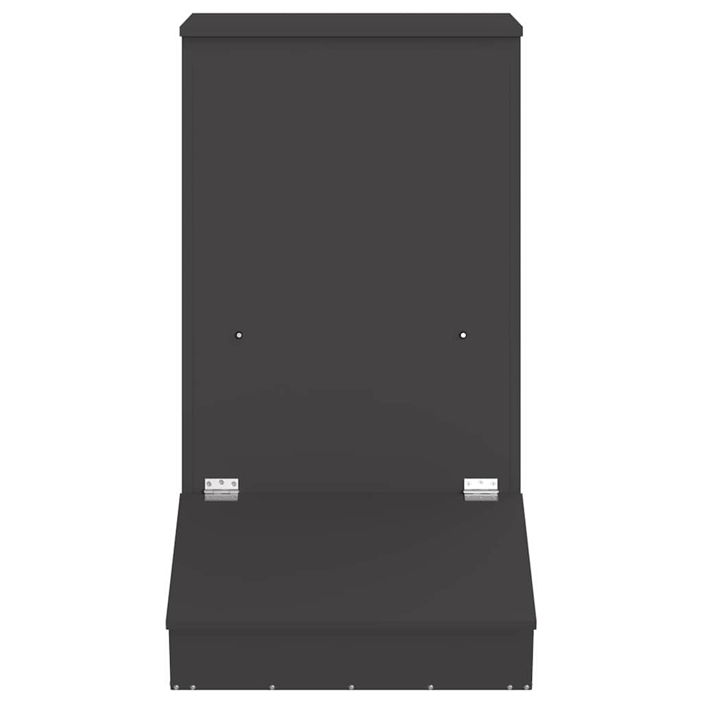 vidaXL Ταΐστρα Γουρουνιών Μαύρο 82 x 51 x 91,5 εκ.