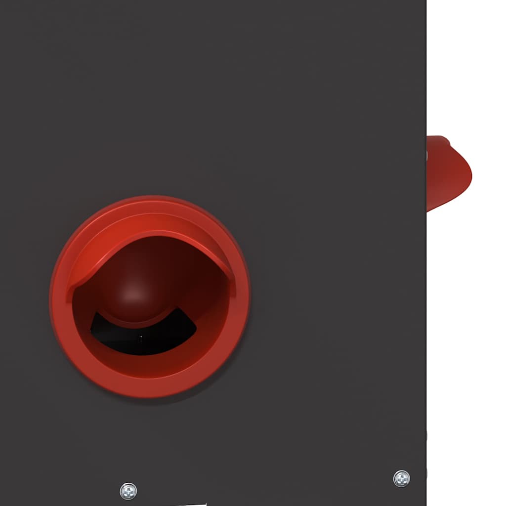 vidaXL Ταΐστρα κοτόπουλων Μαύρο 40,5 x 25 x 38 εκ.