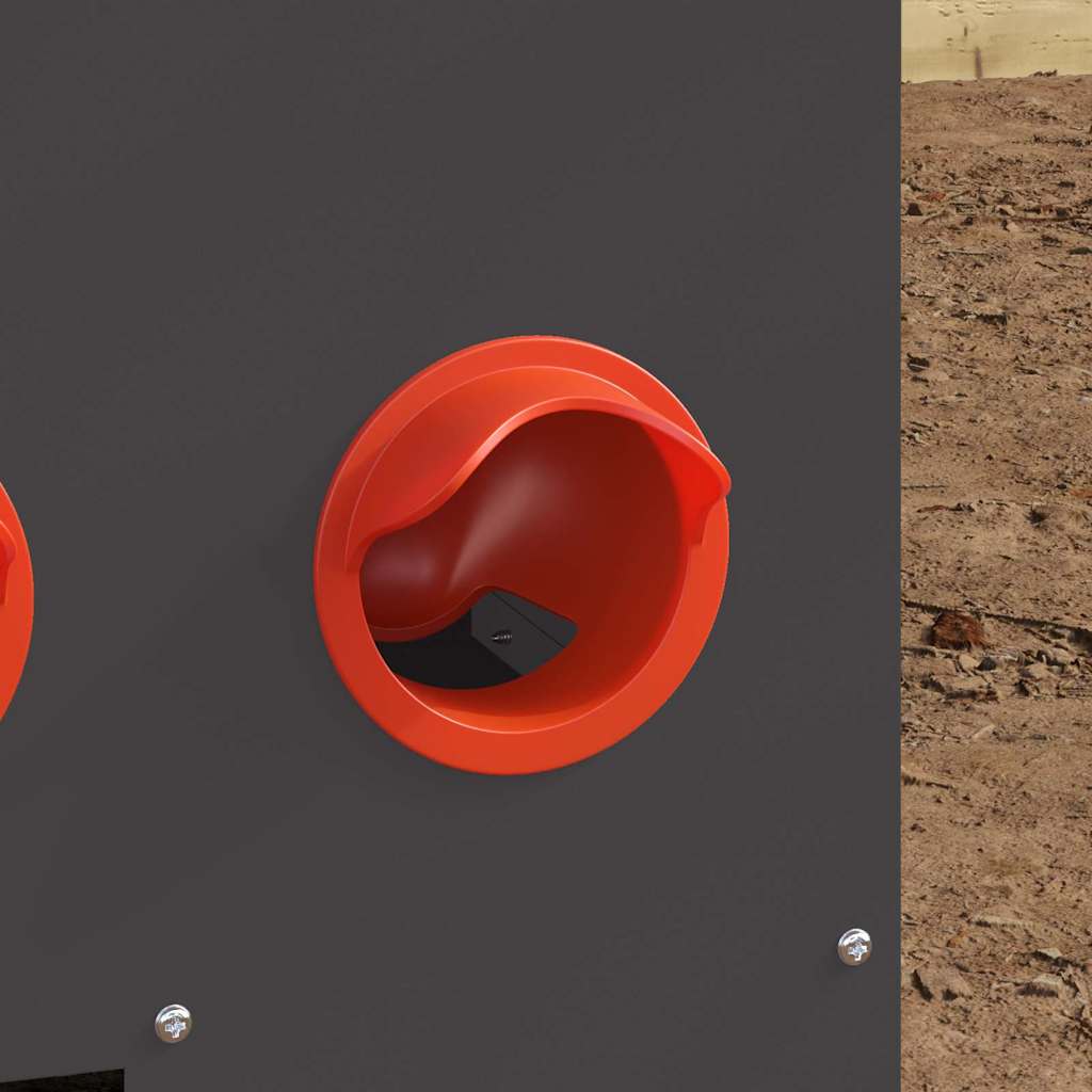 vidaXL Ταΐστρα κοτόπουλων 2 pcs Μαύρο 60,5 x 29 x 51 εκ.