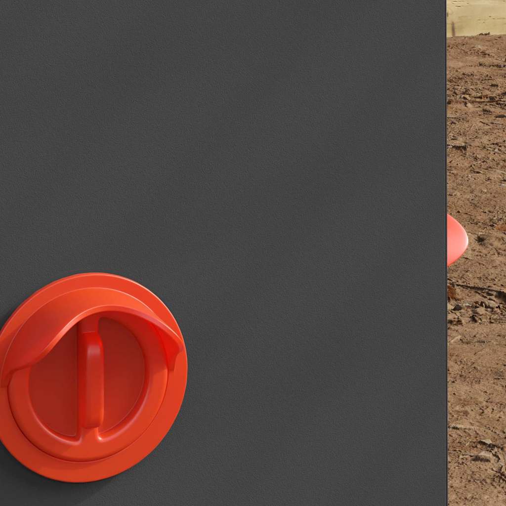 vidaXL Ταΐστρα κοτόπουλων 2 pcs Μαύρο 32,5 x 20,5 x 43 εκ