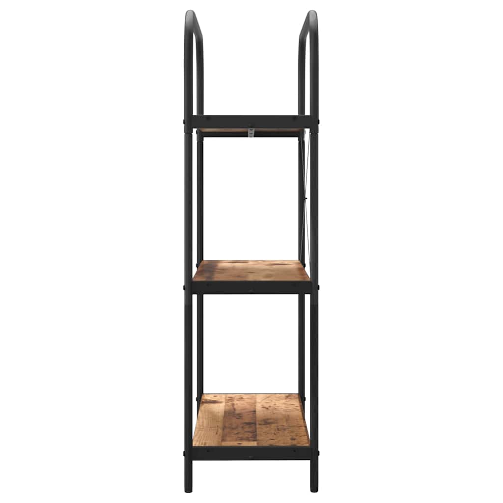 vidaXL Ράφι Βιβλίων Παλαιό ξύλο 80 x 30 x 109 εκ Επεξεργασμένο ξύλο