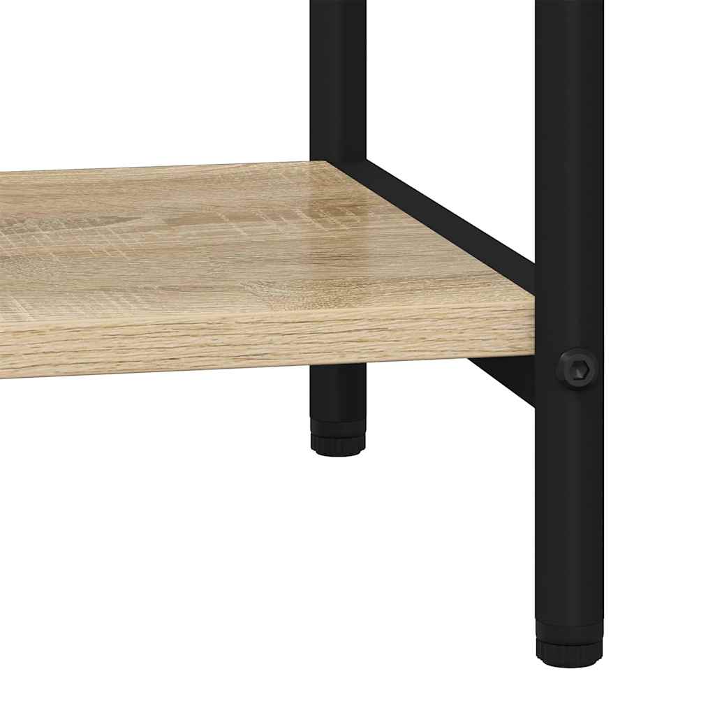 vidaXL Ράφι Βιβλίων Δρύς Sonoma 60 x 30 x 146 εκ Επεξεργασμένο ξύλο