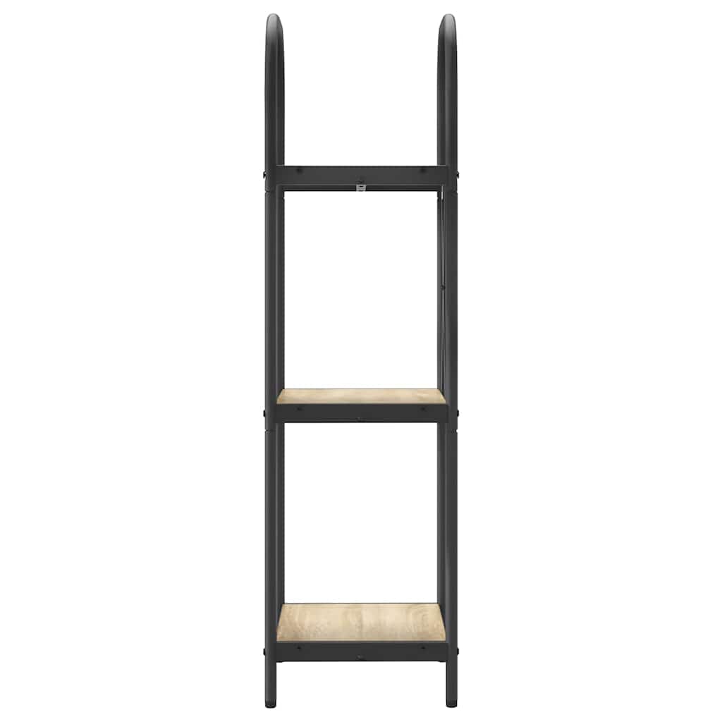 vidaXL Ράφι Βιβλίων Δρύς Sonoma 40 x 30 x 109 εκ Επεξεργασμένο ξύλο