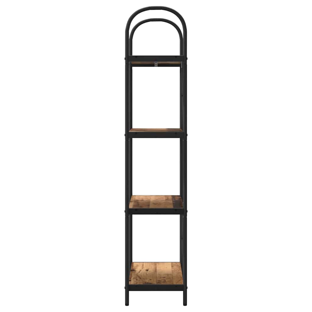 vidaXL Ράφι Βιβλίων Παλαιό ξύλο 60 x 30 x 146 εκ Επεξεργασμένο ξύλο