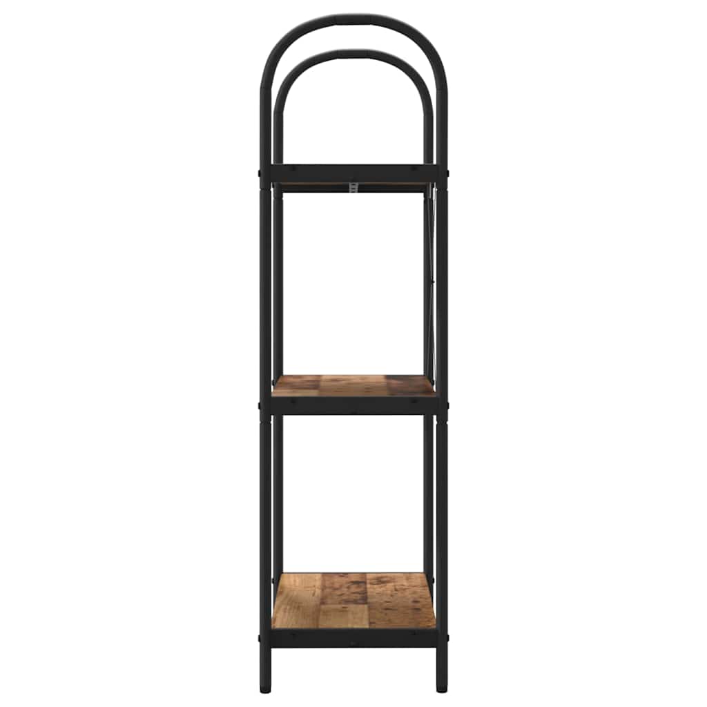 vidaXL Ράφι Βιβλίων Παλαιό ξύλο 60 x 30 x 109 εκ Επεξεργασμένο ξύλο