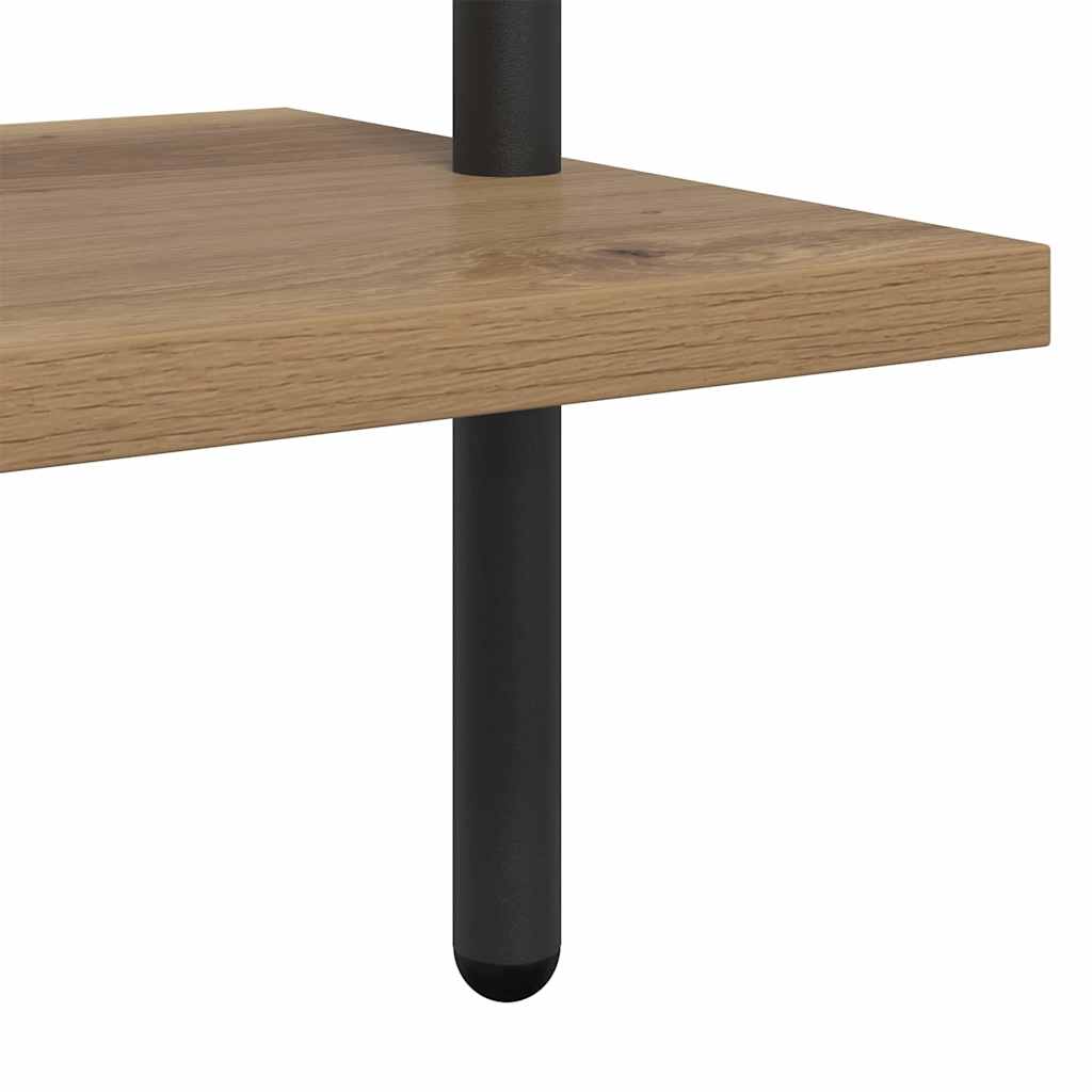 vidaXL Ράφι Βιβλίων Artisan Oak 60 x 24 x 203 εκ Επεξεργασμένο ξύλο