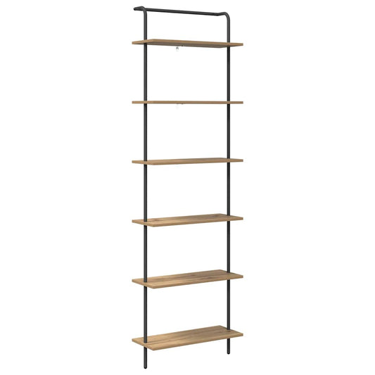 vidaXL Ράφι Βιβλίων Artisan Oak 60 x 24 x 203 εκ Επεξεργασμένο ξύλο