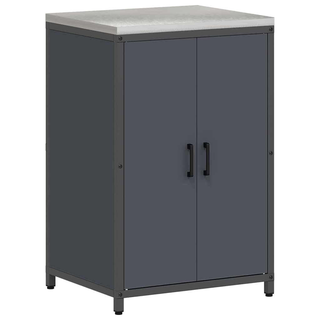 vidaXL Σετ Αποθήκευσης Κουζίνας HATTEM 2 pcs Ανθρακί