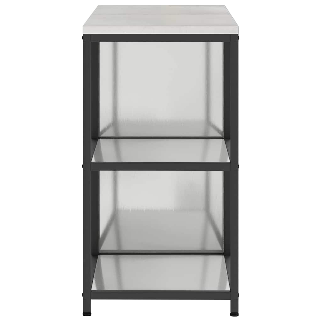 vidaXL Σετ Αποθήκευσης Κουζίνας HATTEM 2 pcs Ασημί
