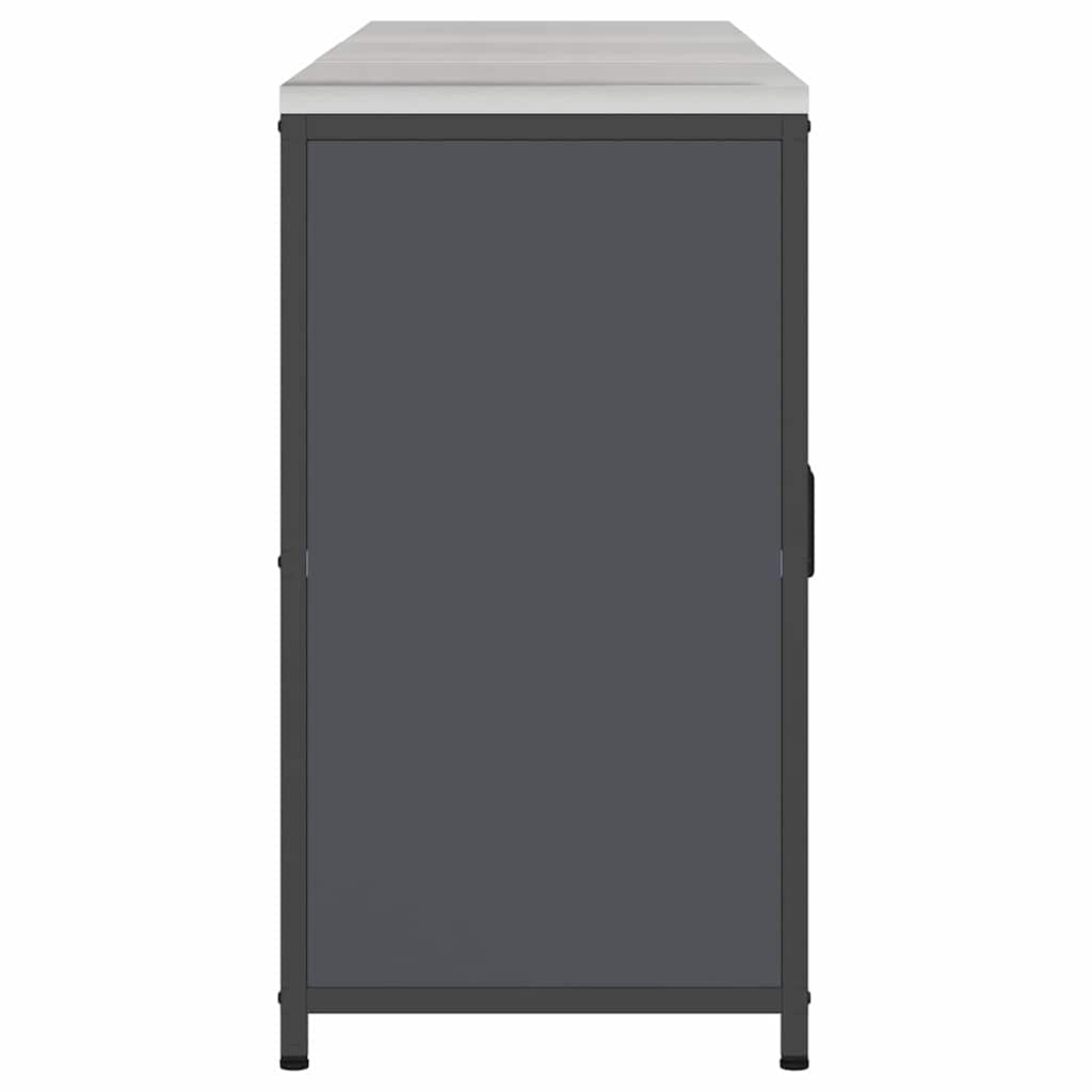 vidaXL Σετ Αποθήκευσης Κουζίνας 3 pcs Ανθρακί Ψυχρής έλασης χάλυβας