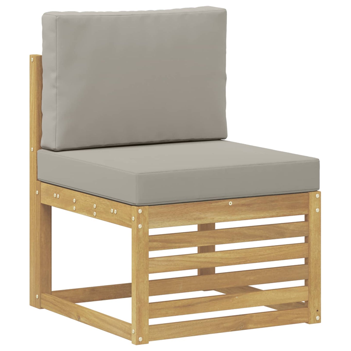 vidaXL Σετ Καναπέ Στερεό Ξύλο Ακακίας