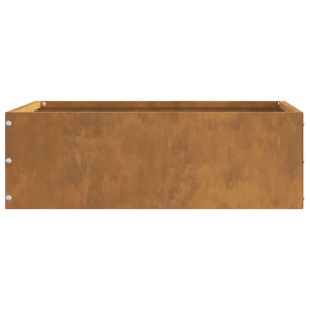 vidaXL Περίγραμμα γκαζόν 6 pcs Σκ rusty 40 x 40 x 13 cm