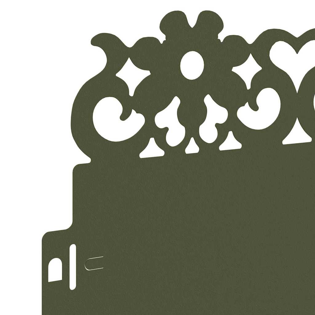 vidaXL Περιγράμματα γκαζόν 20 pcs Ελιά Πράσινη 103 x 0,05 x 22 εκ