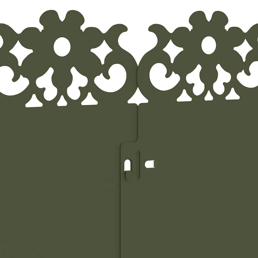 vidaXL Περιγράμματα γκαζόν 30 pcs Ελιά Πράσινη 103 x 0,05 x 22 εκ