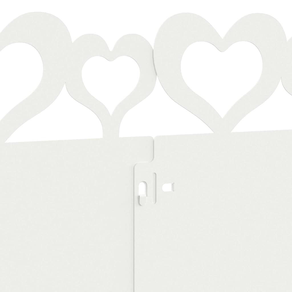 vidaXL Περιγράμματα γκαζόν 20 pcs Λευκό 103 x 0,05 x 22 εκ Ατσάλι