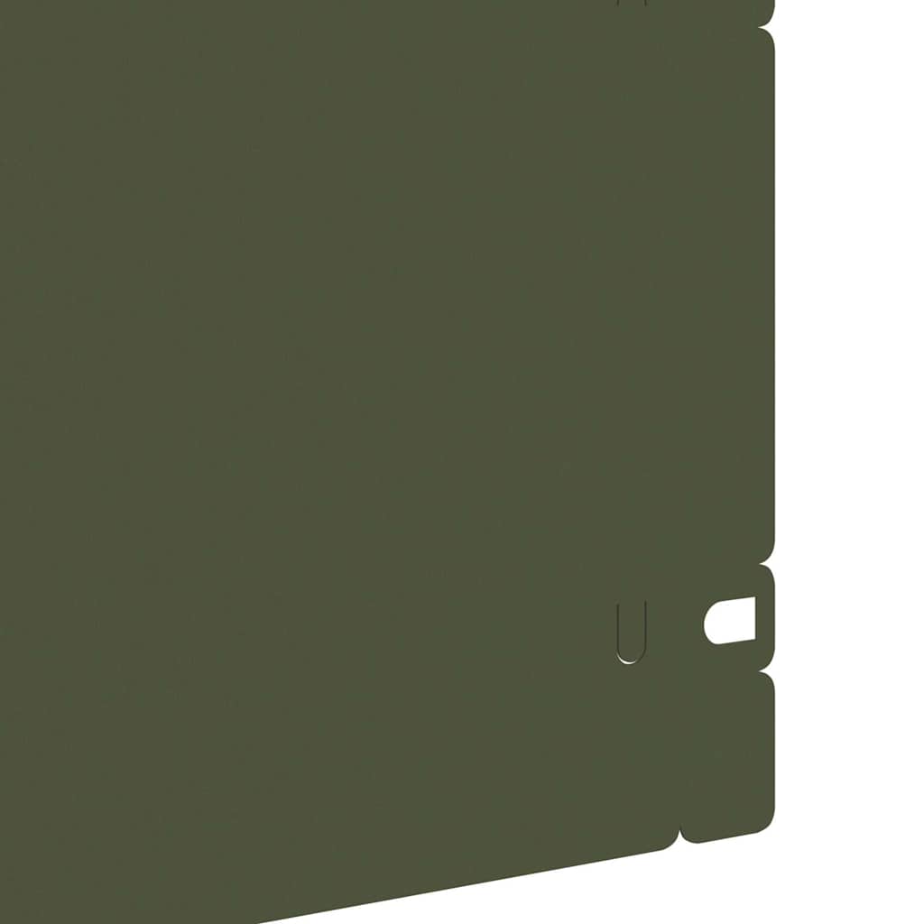 vidaXL Περιγράμματα γκαζόν 10 pcs Ελιά Πράσινη 103 x 0,05 x 22 εκ