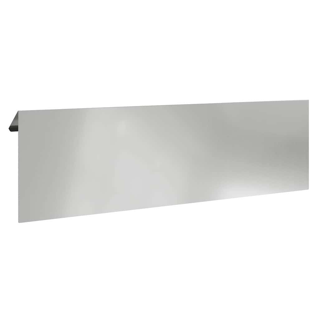 vidaXL Φράκτης σαλιγκαριών Ασημί 100 x 3,5 x 25 εκ