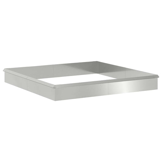 vidaXL Φράχτες με σαλιγκάρια 12 pcs Ασημί Επικαλυμμένος Χάλυβας