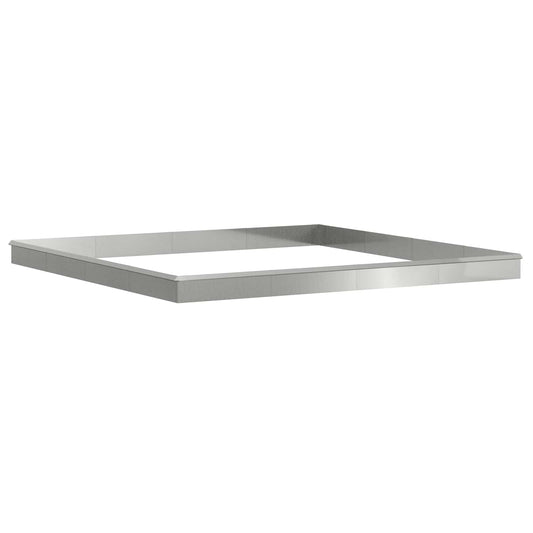 vidaXL Φράχτες με σαλιγκάρια 20 pcs Ασημί Επικαλυμμένος Χάλυβας