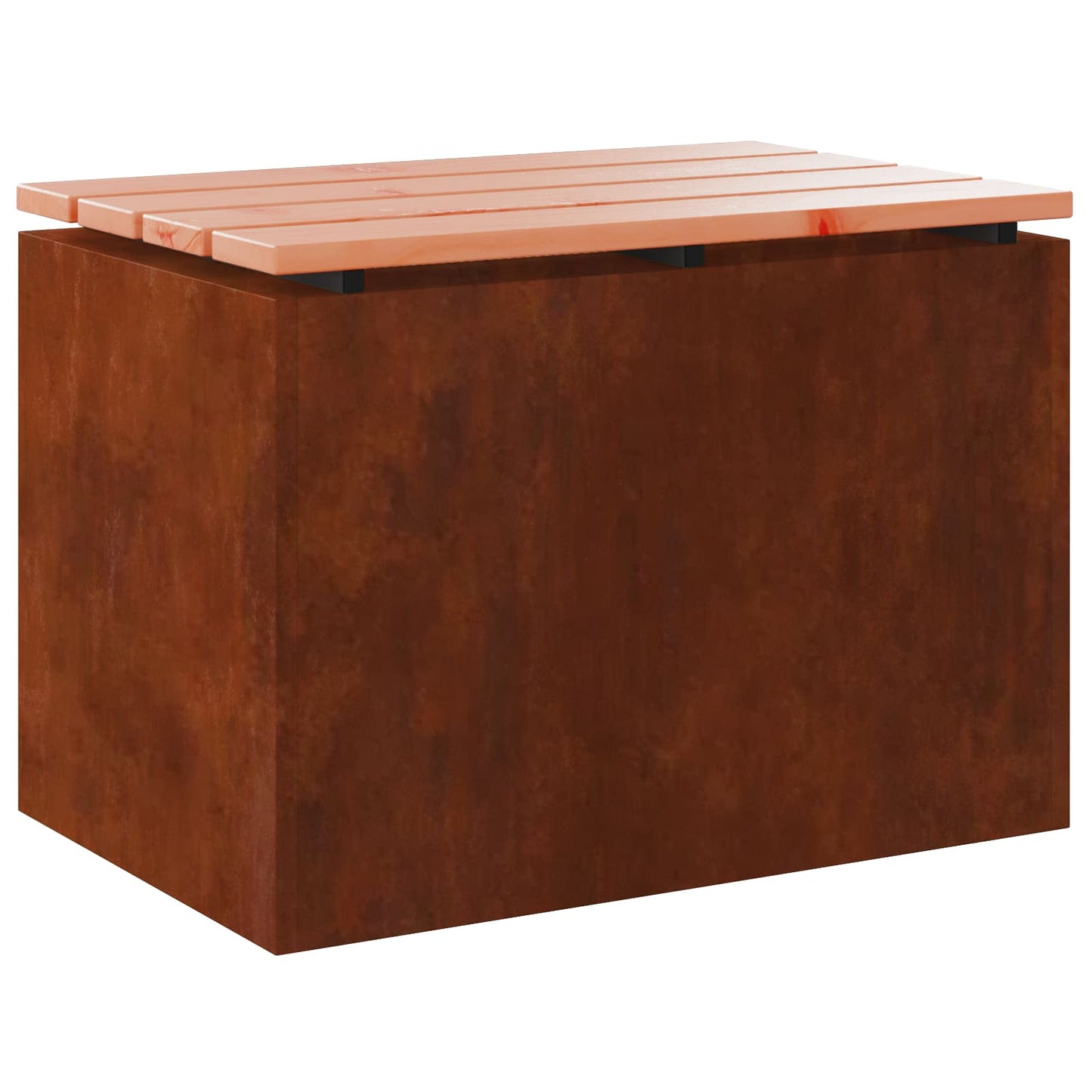 vidaXL Παγκάκι κήπου Σκ rusty 60 x 40 x 43 εκ