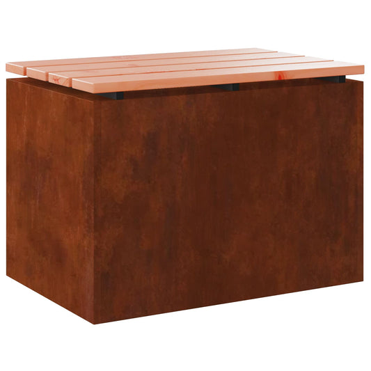 vidaXL Παγκάκι κήπου Σκ rusty 60 x 40 x 43 εκ