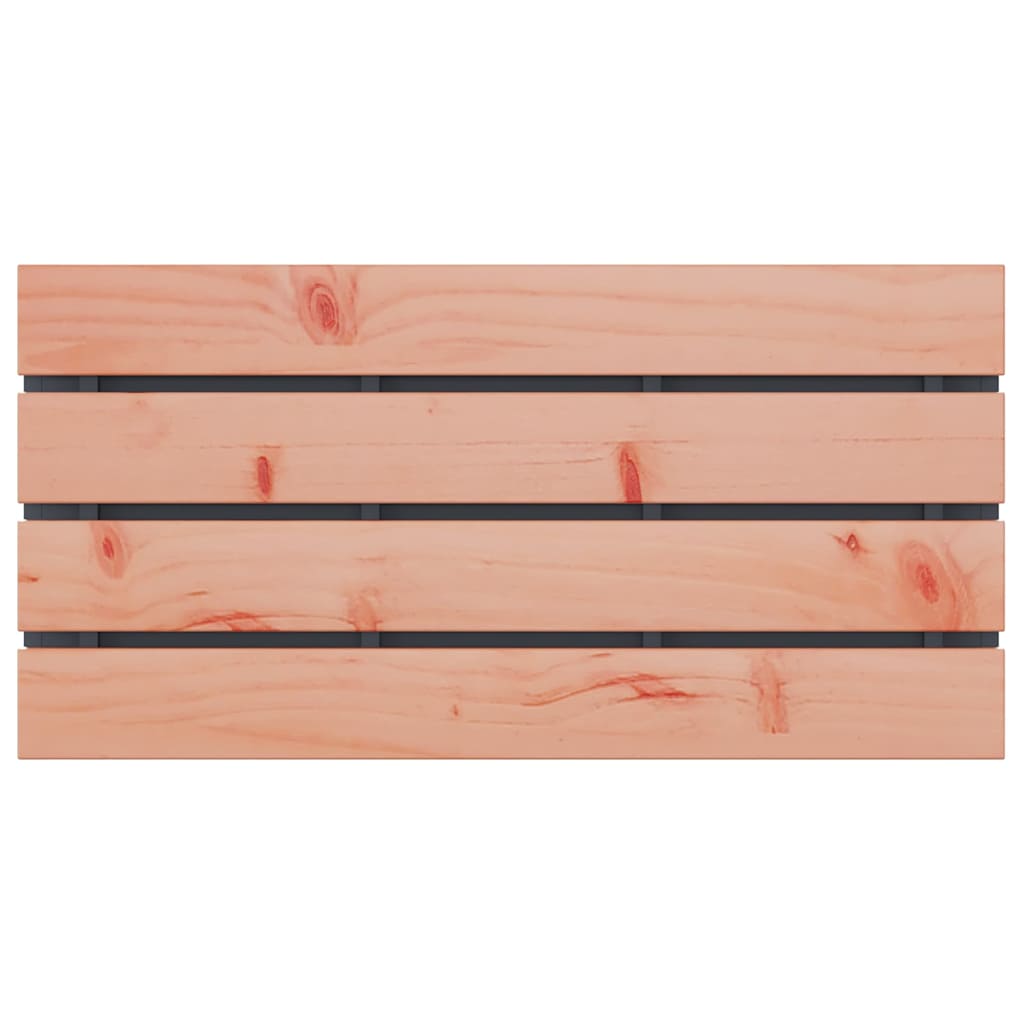 vidaXL Παγκάκι κήπου Ανθρακί 80 x 40 x 43 εκ Ατσάλι