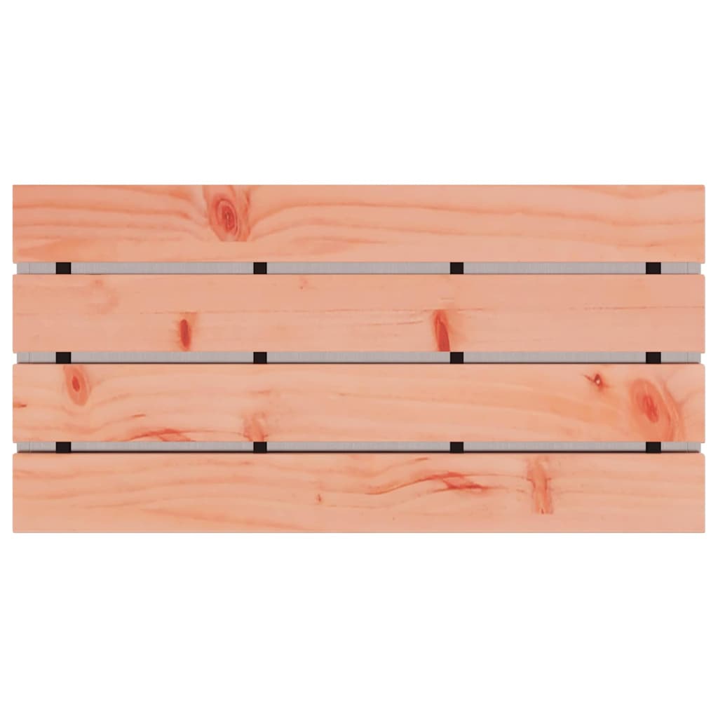 vidaXL Παγκάκι κήπου Ασημί 80 x 40 x 43 εκ Ανοξείδωτο ατσάλι