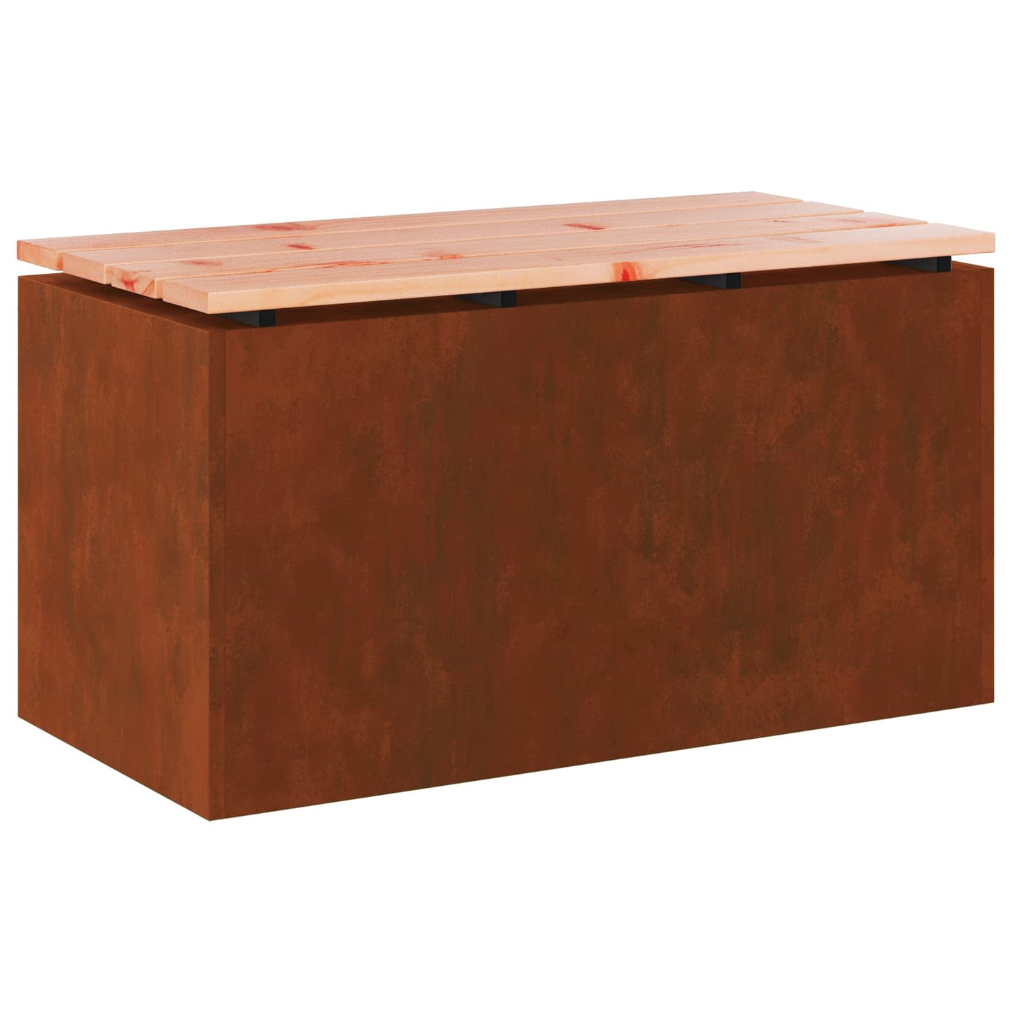 vidaXL Παγκάκι κήπου Σκ rusty 80 x 40 x 43 εκ