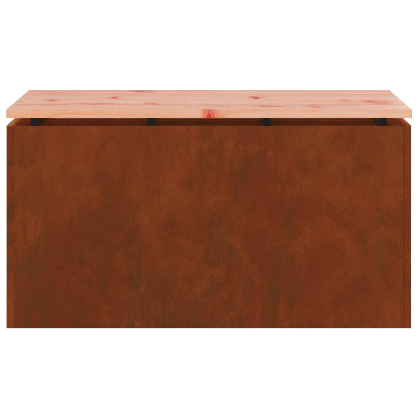 vidaXL Παγκάκι κήπου Σκ rusty 80 x 40 x 43 εκ