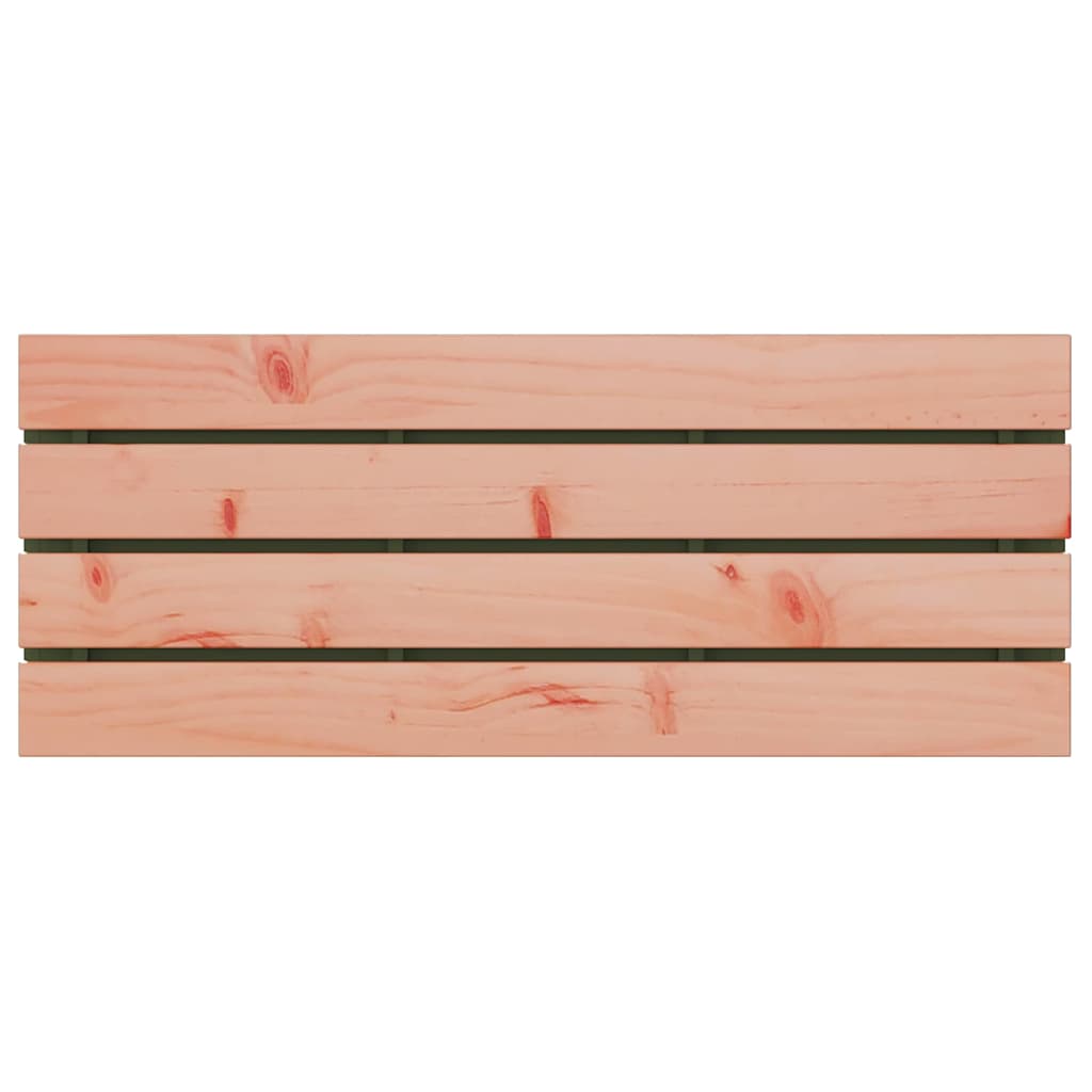 vidaXL Παγκάκι κήπου Λαδί 100 x 40 x 43 εκ Ατσάλι